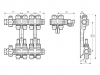 Grindinio šildymo kolektoriaus ProCalida EF1 kompl. 7 kontūrams