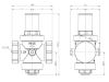 Vandens slėgio reduktorius BPR 404 1"1/4