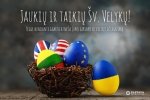 Jaukių ir taikių Šv. Velykų!