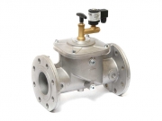 Dujų atkirtos vožtuvas DN65 (600 mbar, 230V AC, NO)