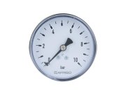 Manometras RF63 (10 bar, 1/4", ašinis)