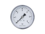 Manometras RF63 (6 bar, 1/4", ašinis)