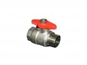 Rutulinis ventilis 3/8" MF trumpa rankena (PN30, art. 56F)