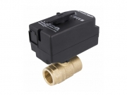 Rutulinis ventilis su pavara 1/2" (BEV, NU, 230 V)