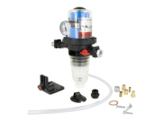 Skysto kuro filtras su nuorintoju ir manometru FloCo-TOP-2CM Si