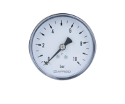 Manometras RF63 (10 bar, 1/4", ašinis)
