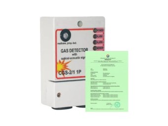 Dujų nuotėkio detektorius CGS 2/1 1P, 2 lygių, met./prop./but. (su funkcine patikra)